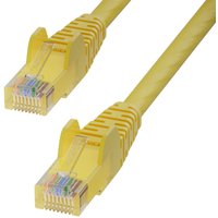 StarTech.com 25m Yellow Cat6 Ethernet Cable. Snagless. 100W PoE. UTP.