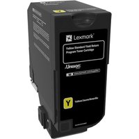 Lexmark 74C2SY0 Toner-kit yellow return program. 7K pages ISO/IEC 1979