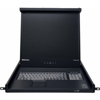Raritan T1900 rack console 48.3 cm (19") 1280 x 1024 pixels Black
