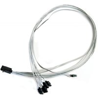 Microchip Technology 2279800-R Serial Attached SCSI (SAS) cable 0.8 m 6 Gbit/s White
