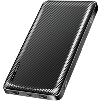 LogiLink Typhoon Mobile Power Bank. LiPo. 10.000 mAh. black