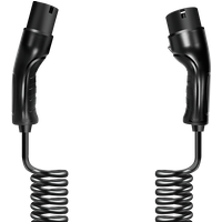 LogiLink EV charging cable. Type 2. 3-phase. spiral. 32 A. 22 kW. with