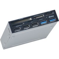 Akasa AK-ICR-16 card reader USB 3.2 Gen 1 (3.1 Gen 1) Internal Grey