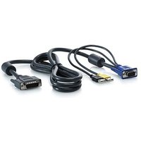 HPE 1x4 KVM Console 6ft USB Cable KVM cable Black 1.82 m