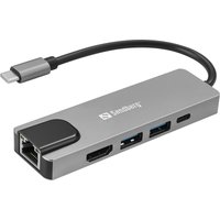 Sandberg USB-C 5in1 Travel Dock Saver