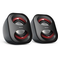 Hama Sonic Mobil 183 Black. Red Wired 3 W