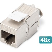 Digitus CAT 6A Keystone module. shielded. tool-free mounting connectio