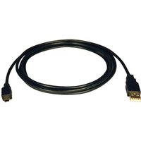 Tripp Lite USB 2.0 Hi-Speed A to Mini-B Cable (A to 5Pin Mini-B. M/M).