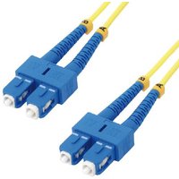 MCL 3m SC/SC OS2 InfiniBand/fibre optic cable Yellow