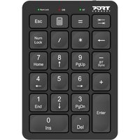 Port Designs 900802 numeric keypad Laptop/PC Bluetooth Black