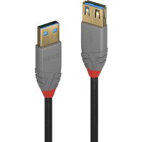 Lindy 2m USB 3.2 Type A Extension Cable. 5Gbps. Anthra Line
