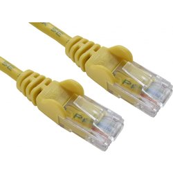 Cables Direct 5M Economy 10/100 Networking Cable - Yellow