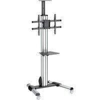 StarTech.com TV Cart - Height Adjustable - Lockable Wheels