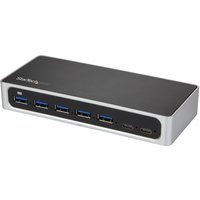 StarTech.com 7 Port USB C Hub with Fast Charge Port - USB-C to 5x USB