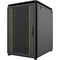 Lanview RDL16U61BL rack cabinet 16U Freestanding rack Black