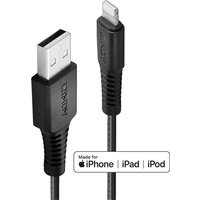 Lindy 3m Reinforced USB Type A to Lightning Charge and Sync Cable