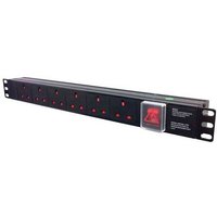 FDL 6 WAY PDU 13A SOCKETS TO 13A PLUG + SURGE PROTECTOR