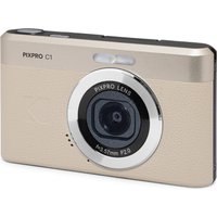Kodak PIXPRO C1 13MP 4x Digital Zoom Compact Camera - Tan - Camera Onl
