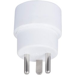 Microconnect Grupadk Power Plug Adapter Type K (Dk) Type E (Fr) White Microconnect Grupadk Power Plug Adapter Type K (Dk) Type E (Fr) White