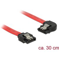 DeLOCK 83963 SATA cable 0.3 m SATA 7-pin Black. Red