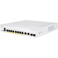 Cisco CBS350-8P-2G Managed L2/L3 Gigabit Ethernet (10/100/1000) Silver