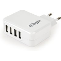 EnerGenie EG-U4AC-02 mobile device charger Universal White AC Indoor