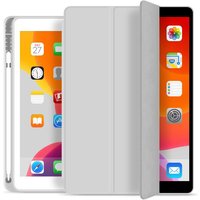 eSTUFF SEATTLE Pencil Case for iPad 9.7 2018/2017 - Grey PU leather
