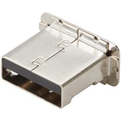 Belkin F1DNUSB-BLK10 port blocker USB Type-A Black. Silver 10 pc(s)