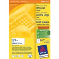 Avery 3475 printer label White