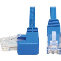 Tripp Lite N204-015-BL-LA Left-Angle Cat6 Gigabit Molded UTP Ethernet