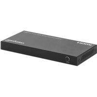 Manhattan HDMI Splitter with downscaling 4-Port . 4K@60Hz. Displays ou