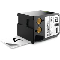 Dymo 1868755 DirectLabel-etikettes Vinyl black on white 54mm x 7m for