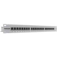 Intellinet Patch Panel. Cat6. FTP. 24-Port. 1U. Shielded. 90° Top-Entr