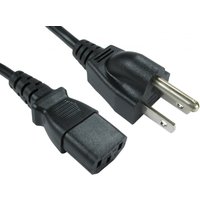 Cables Direct RB-291W power cable Black 2 m C13 coupler