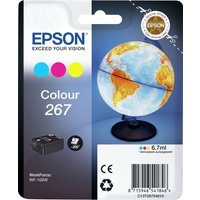 Epson C13T26704010/267 Ink cartridge color. 200 pages 6.7ml for Epson