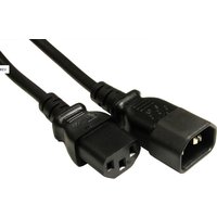 Cables Direct RB-301 power cable Black 1.8 m C13 coupler C14 coupler