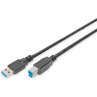 Digitus USB-A - USB-B connection cable. 1.8m