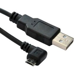 Microconnect USBABMICRO3ANG Usb Cable Usb 2.0 3 M Micro-Usb B Usb A Bl