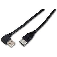 Microconnect USBAAF2ABLACK USB cable USB 2.0 1.8 m USB A Black
