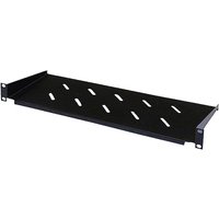 Cablenet 1u 200mm Cantilever Vented Shelf Black (20Kg)
