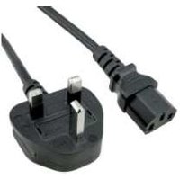 Opengear 440015 power cable Black 1.8 m BS 1363 IEC C13