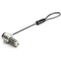 StarTech.com Universal Laptop Cable Lock Expansion Loop - 6” (15cm) Anti Theft 4-Digit Combination K-Slot Lock - Computer Security Cable to Create Twin/Multi-Head Lock for Multiple Devices - TAA