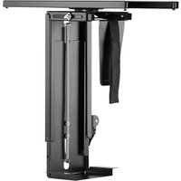 LogiLink EO0031 CPU holder Desk-mounted CPU holder Black