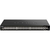 D-Link 48-Port Gigabit Stackable Smart Managed Switch with 2 x 10GBase