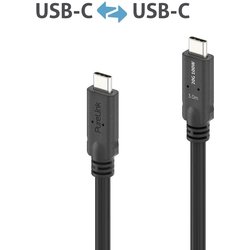 Purelink PI6600-005 Usb Cable USB4 Gen 2X2 0.5 M Usb C Black Purelink PI6600-005 Usb Cable USB4 Gen 2X2 0.5 M Usb C Black