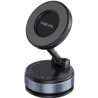 LogiLink Smartphone car holder. vacuum magnetic. foldable. 360