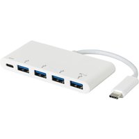 eSTUFF ES623007WH interface hub USB 3.2 Gen 1 (3.1 Gen 1) Type-C 5000