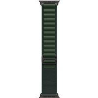 Apple 49mm Dark Green Alpine Loop - Medium - Black Titanium Finish