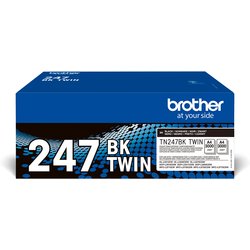 Brother TN-247BKTWIN Toner Cartridge 2 Pc(S) Original Black Brother TN-247BKTWIN Toner Cartridge 2 Pc(S) Original Black