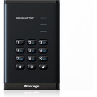 iStorage diskAshur PRO3 SSD 256-bit 2TB FIPS 140-3 Level 3 2 TB 2.5" USB Type-A / USB Type-C 3.2 Gen 1 (3.1 Gen 1) 448 MB/s Black